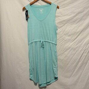 NWT Salt Life Turquoise size M drawstring waist dress/cover-up